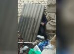 Андижанец попытался спрятаться от уплаты алиментов за строительным шифером. Видео