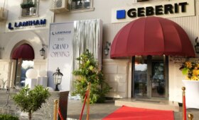 Ташкент встречает мировые бренды: открытие шоурума Laminam и Geberit