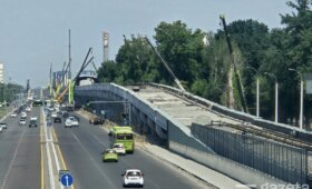 Между станциями «Кипчак» и «Турон» надземного метро обновляют пути. В метро сообщили о плановой профилактике