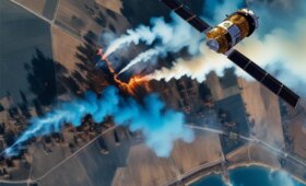 Сжигание соломы на полях в Узбекистана отслеживается со спутников, данные передают правоохранителям