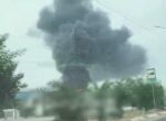 В одном из районов Ташкента произошел крупный пожар. Видео