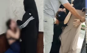 Владелица магазина в Андижане, избившая сотрудницу из-за долга, задержана