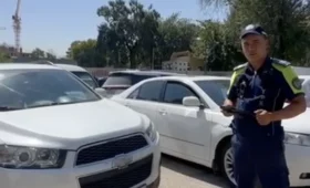В Ташкенте остановили автомобиль, который 123 раза объявляли в розыск
