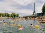 В Париже впервые за более чем 100 лет разрешили купаться в реке Сене. Фото