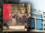 В Ташкенте наемные рабочие устроили ссору прямо на улице. Видео