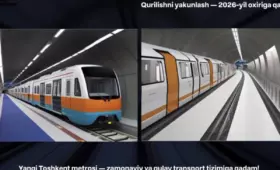 Метро в Новом Ташкенте планируется построить до конца 2026 года