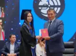 В Ташкентском международном университете Кимё состоялась церемония вручения дипломов
