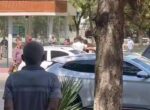 В Ташкенте двое водителей устроили драку прямо на проезжей части. Видео