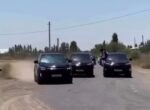 В Каракалпакстане свадебный кортеж отправили на штрафстоянку. Видео