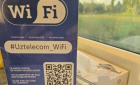 В поездах Afrosiyob запустили Wi-Fi с бесплатными 30 минутами