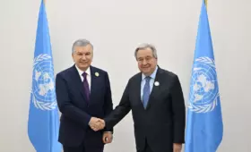 Президент Узбекистана провёл встречу с генеральным секретарём ООН