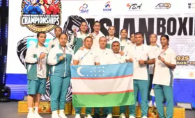 Сборная Узбекистана U-19 заняла первое место на чемпионате Азии по боксу