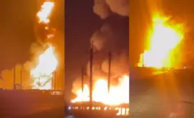 В махалле «Олтиндала» Кашкадарьи вновь произошёл взрыв на газовой заправке