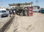 В Самаркандской области рассказали подробности аварии с участием двух грузовиков. Видео