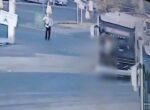 В Ташкенте электробус Yutong наехал на пешеходку. Видео
