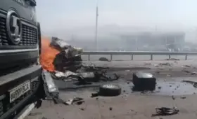 Крупная авария с пожаром произошла в Ангрене. Есть погибшие, но их число не раскрывается