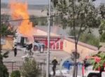 Стала известна причина пожара на газовой заправке в Андижанской области. Видео