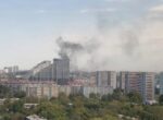 Akay City ни при чем. В МЧС прокомментировали пожар у многоэтажки в Ташкенте. Видео
