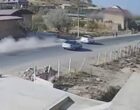 В Кашкадарьинской области водитель сбил пешехода при попытке обгона. Видео