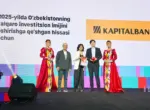 «Капиталбанк» получил награду на TAF!25 за вклад в международный имидж Узбекистана