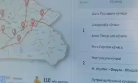 Какие улицы охватит сеть выделенных линий для автобусов (BRT) в Ташкенте. Список