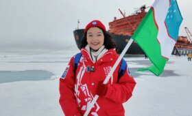 «Нужно брать от жизни всё». Школьница из Ташкента приняла участие в международной экспедиции на Северный полюс