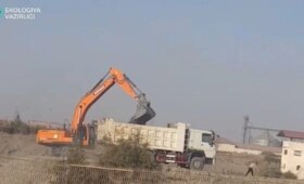 Незаконная добыча песчано-гравийной смеси из реки Карадарья нанесла ущерб природе на 43 млрд сумов