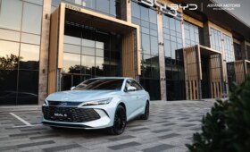 В Ташкенте прошла презентация нового гибридного седана BYD Seal 6