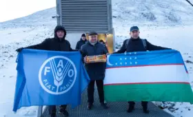 Семена сельхозкультур Узбекистана пополнили фонд Всемирного хранилища семян в Свальбарде (+фото)