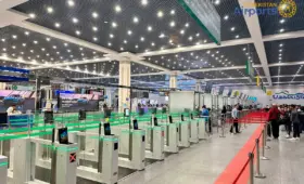 В зоне прилёта аэропорта Ташкента запустили систему паспортного контроля E-Gate
