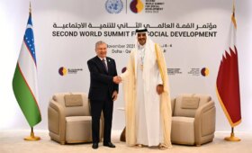 Главы Узбекистана и Катара обсудили дальнейшее расширение стратегического партнёрства