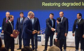 На экономическом форуме «ЦА — ЕС» подписаны совместные проекты по критически важному сырью, управлению границами и Аралу