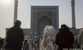 Фото: Намаз о ниспослании дождя в мечети «Минор» в Ташкенте