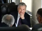 Президент проехал на поезде по новой железной дороге из Самарканда в Ургут