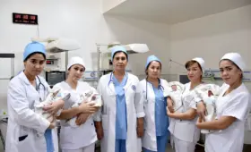 В Кашкадарье родились четверняшки