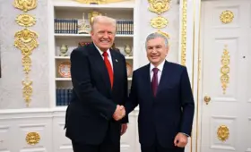 Шавкат Мирзиёев провёл переговоры с Дональдом Трампом в Белом доме (+фото)