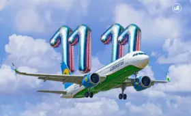 Uzbekistan Airways продолжает акцию «11.11»: скидки до 20% на перелёты