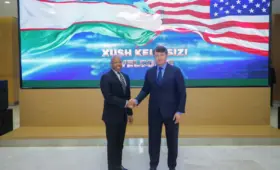 Уходящий мэр Нью-Йорка посетил Ташкент и провёл переговоры с хокимом столицы