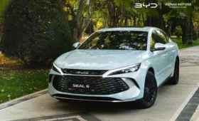 В дилерском центре BYD Rohat прошла мини-презентация BYD Seal 6