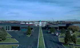 На КПП «Гишткуприк» установлен первый в Узбекистане сканер для осмотра легковых машин