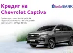 InfinBANK запускает программу автокредитования Chevrolet Captiva с выгодными ставками до 18,5%