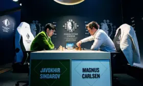 Шахматы: Жавохир Синдаров выиграл круговой этап на Freestyle Chess в ЮАР