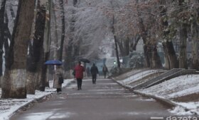 В выходные по Узбекистану ожидаются дожди и снег