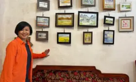 Глава представительства АБР поддержала шелтер «Рахмдиллик» через искусство