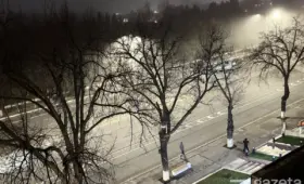 Фото: Первый густой туман сезона в Ташкенте