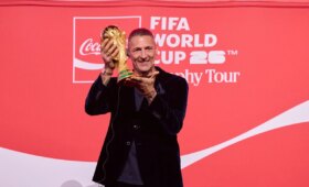 Главный футбольный трофей в Ташкенте: Узбекистан встречает кубок Чемпионата мира FIFA