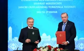 Президенты Узбекистана и Турции провели переговоры в Анкаре. Подписан ряд документов
