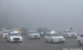 На Ташкент опустился туман, аэропорт временно не принимает рейсы. Фото