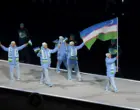 Фото: Делегация Узбекистана на открытии зимних Олимпийских игр-2026
