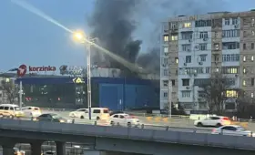 В ТЦ у станции метро «Новза» в Ташкентe произошло задымление
